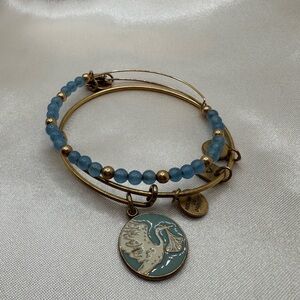 Set of two Alex and Ani bracelets